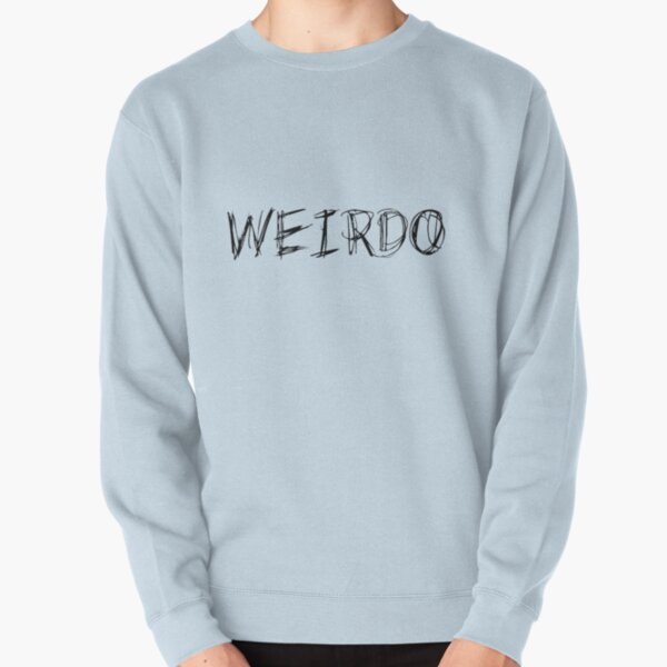Weirdo Gothic Text Sweatshirt LDU137 8