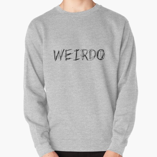 Weirdo Gothic Text Sweatshirt LDU137 6