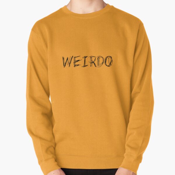 Weirdo Gothic Text Sweatshirt LDU147 10