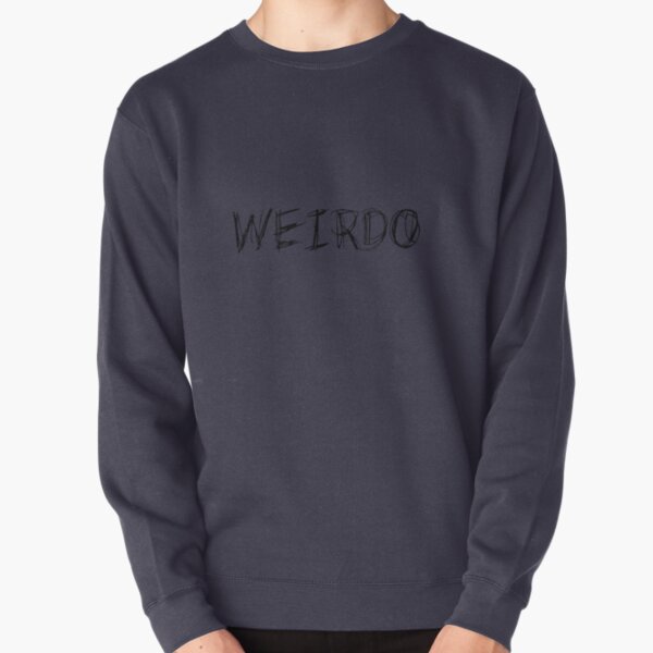 Weirdo Gothic Text Sweatshirt LDU147 7