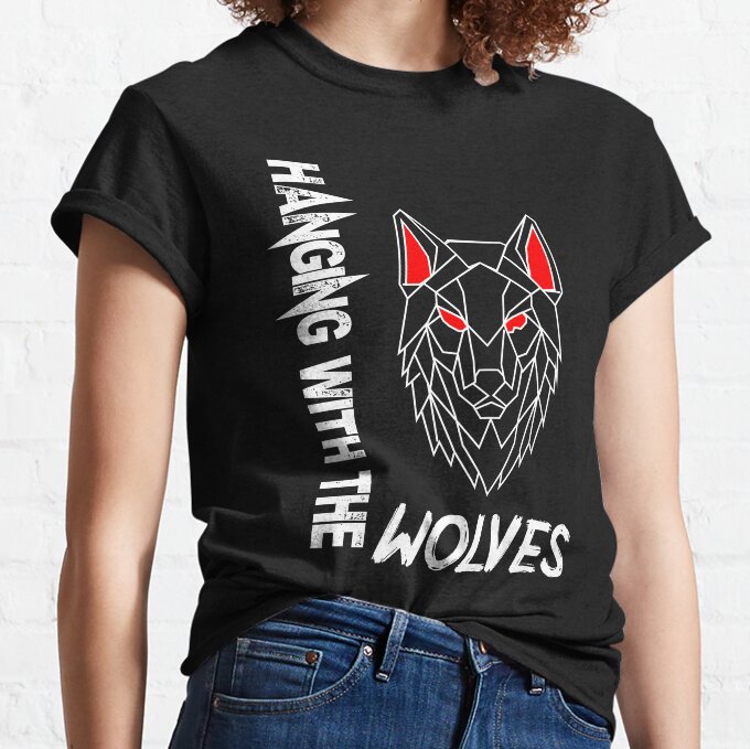 Wolves Hip Hop Design T-Shirt LDU168 3