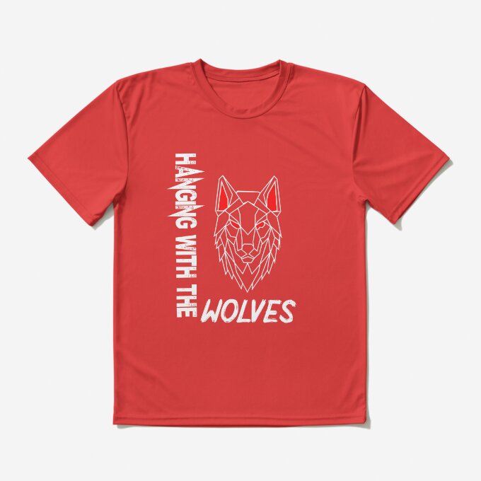 Wolves Hip Hop Design T-Shirt LDU168 1